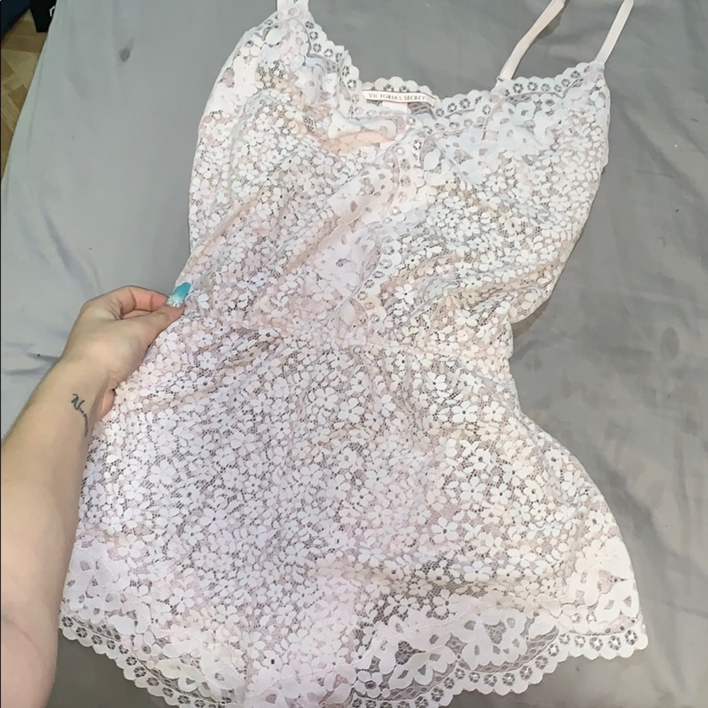Lingerie VS Floral Jumpsuit